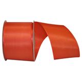 The Holiday Aisle® Rhapsody Taffeta Wired Edge Ribbon Fabric in Orange/Yellow | 2.5 H x 900 W x 5 D in | Wayfair A8BD208D9DC6419CABB3E202C193FB6F