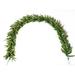 Kurt Adler 9-Foot Pre-Lit Warm White LED Grand Fir Garland - Green