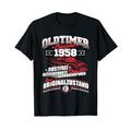 Oldtimer Baujahr 1958 Jahrgang Geburtsjahr Geburtstag T-Shirt