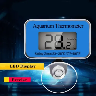 Therye.com-Compteur numérique étanche pour aquarium LCD SubSN contrôle de la température avec