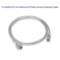 Câble d'alimentation CC étanche pour bande LED fil de cuivre pour lampe extérieure connecteur