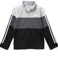 Adidas Jackets & Coats | Adidas Colorblock Tricot Jacket Size Xl | Color: Black/Silver | Size: Xl (18/20)