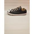 Converse Shoes | Converse All Star Women's 9 Men's 7 Black Leather Low Top Skateboarding Shoes | Color: Black/Red | Size: 9