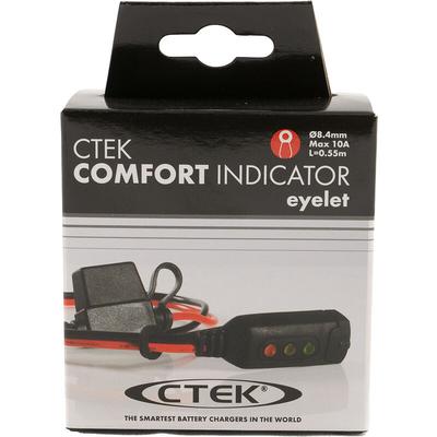 Comfort Indicator Eyelet M8 Kabellänge 550mm Ladezustandanzeige für Batterien - Ctek