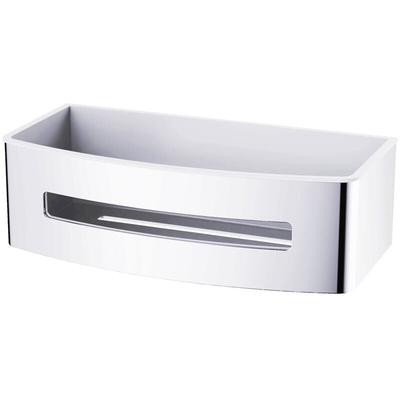 Swiss Aqua Technologies Duschkorb 22 cm aus Edelstahl, Chrom (SATDPOLCHB) Image