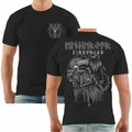 Rare t-shirt allemand Rune Crow Odin Thor Valhalla Kokors T-shirt d'été à manches courtes en coton