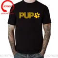 Vente en gros Pup Play Puppy Play Mens Ringer T-Shirt pour les amoureux des chiens T-Shirt