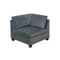 Accent Chair - F&L Homes Studio Elhamcci Corner Sofa in Gray | 35 H x 37 W x 37 D in | Wayfair FLS6S8F1G7