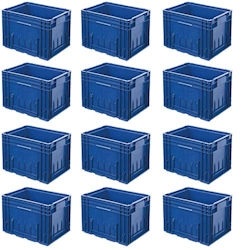 BRB 12 VDA R-KLT 4329 Behälter, LxBxH 400x300x280 mm, 22 Liter, blau Image