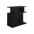 Latitude Run® End Table w/ Storage Wood in Black/Brown | 23.75 H x 23.75 W x 11.75 D in | Wayfair A38FB1DDDA0D4756876FCC431D320C5C