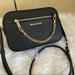 Michael Kors Bags | Final Sale Michael Kors Jet Set Large Saffiano Leather Crossbody Bag | Color: Black | Size: Os