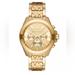 Michael Kors Accessories | Michael Kors Women's Wren Chronograph Gold-Tone Stainless Steel Bracelet Watch | Color: Gold | Size: 42mm