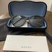 Gucci Accessories | Gucci Black & Offwhite Sunglasses | Color: Black/Cream | Size: Os