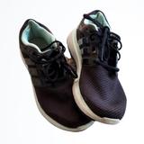 Adidas Shoes | Adidas Women’s Ba7529 Energy Cloud Black Mint Green Running Shoes Sz 9.5 Sneaker | Color: Black/Green | Size: 9.5