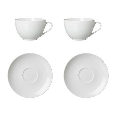 Ritzenhoff & Breker - Bianco Cappucinoset 4er Set Geschirr