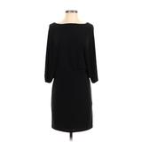 Jessica Simpson Casual Dress: Black Print Dresses - Women's Size 2
