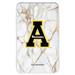 Appalachian State Mountaineers White Marble Design 10000 mAh Portable Power Pack