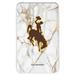 Wyoming Cowboys White Marble Design 10000 mAh Portable Power Pack