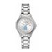 Women's Bulova Silver North Carolina Tar Heels Stainless Steel Sport Classic Watch