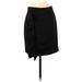 Rebecca Minkoff Silk Skirt: Black Solid Bottoms - Women's Size 2