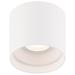 Squat 4.5"H x 5"W 1-Light Outdoor Flush Mount in White