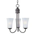 Logan 3-Light 17" Wide Oil Rubbed Bronze Chandelier