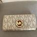 Michael Kors Bags | Michael Kors Wallet | Color: Brown/Cream | Size: Os