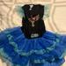 Disney Costumes | Frozen Dress, Size 2-3t | Color: Black/Blue | Size: 2-3t