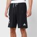 Adidas Shorts | Adidas Mens Sport 3-Stripes Athletic Basketball Shorts (S) | Color: Black/White | Size: S