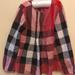 Burberry Shirts & Tops | Girls Children Burberry Shirt,, Plaid, Red, Size 10 | Color: Black/White | Size: 10g