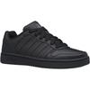 Sneaker K-SWISS "Court Palisades", Gr. 43, schwarz, Leder, Leder, sportlich, Schuhe