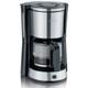 Cafetière filtre 10 tasses 1000w noir/inox Severin ka4822 - noir et inox