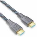 HDMI-Kabel Premium High Speed mit Ethernet, 1,5 m, hdmi 2.1, Nylongeflecht - Sonero