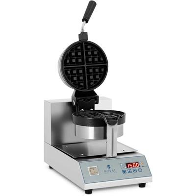 Royal Catering - Waffeleisen Waffelgerät Waffelautomat Waffle Maker Belgische Waffel 1300W 18cm