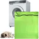 Sac à linge en polyester vert pour animaux de compagnie grande trousse de toilette domestique