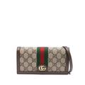 Ophidia GG Mini Bag - Brown - Gucci Shoulder Bags