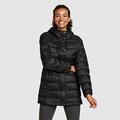 Eddie Bauer Women's Winter Coat StratusTherm Down Parka Jacket - Black - Size XS
