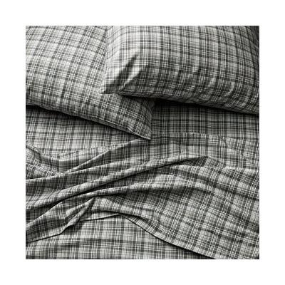 Eddie Bauer Eddie's Favorite Portuguese Flannel Sheets - Grey - Size QUEEN
