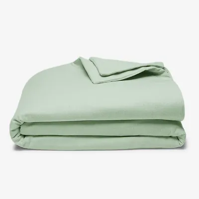 Eddie Bauer Eddie's Favorite Flannel Portuguese Duvet Cover - Green - Size TWIN