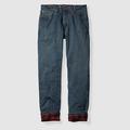 Eddie Bauer Men's H2Low Flex Flannel-Lined Jeans - Slate Blue - Size 38/32