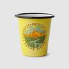 Eddie Bauer 10-Oz Enamel Tumbler - Lt Yellow - Size ONE SIZE