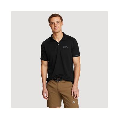 Eddie Bauer Men's Resolution Pro Short-Sleeve Polo 2.0 - Black - Size XL