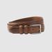 Eddie Bauer Men's Feather Edge Leather Belt - Cognac Brown - Size 32