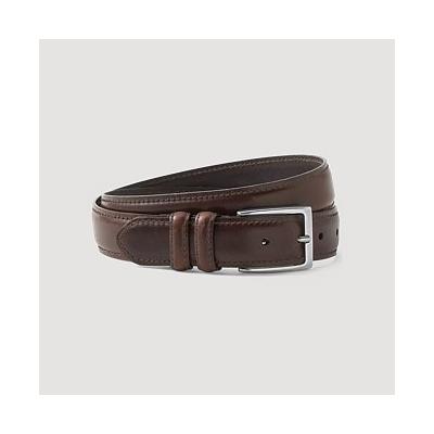 Eddie Bauer Men's Feather Edge Leather Belt - Oak - Size 50