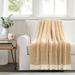 Lush Decor Chic And Soft Knitted Throw Single