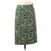 Lularoe Casual Skirt: Yellow Print Bottoms - Women's Size Small