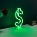 AOOS CUSTOM Dollar 12" LED Novelty Neon Sign in Green | 12 H x 6 W x 1 D in | Wayfair S15-G