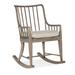 Hooker Furniture Serenity Rocking Chair Solid + Manufactured Wood/Wood/Fabric in Gray | 38 H x 23 W x 29.25 D in | Wayfair 6350-50002-95