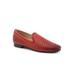 Wide Width Women's Ginger Loafer by Trotters in Red (Size 9 1/2 W)
