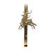 The Holiday Aisle® Metal Reindeer Wreath Hanger Metal in Yellow | 14 H x 1 W x 2 D in | Wayfair 37BBADAE751D41A9B26AAC8E2BF74226